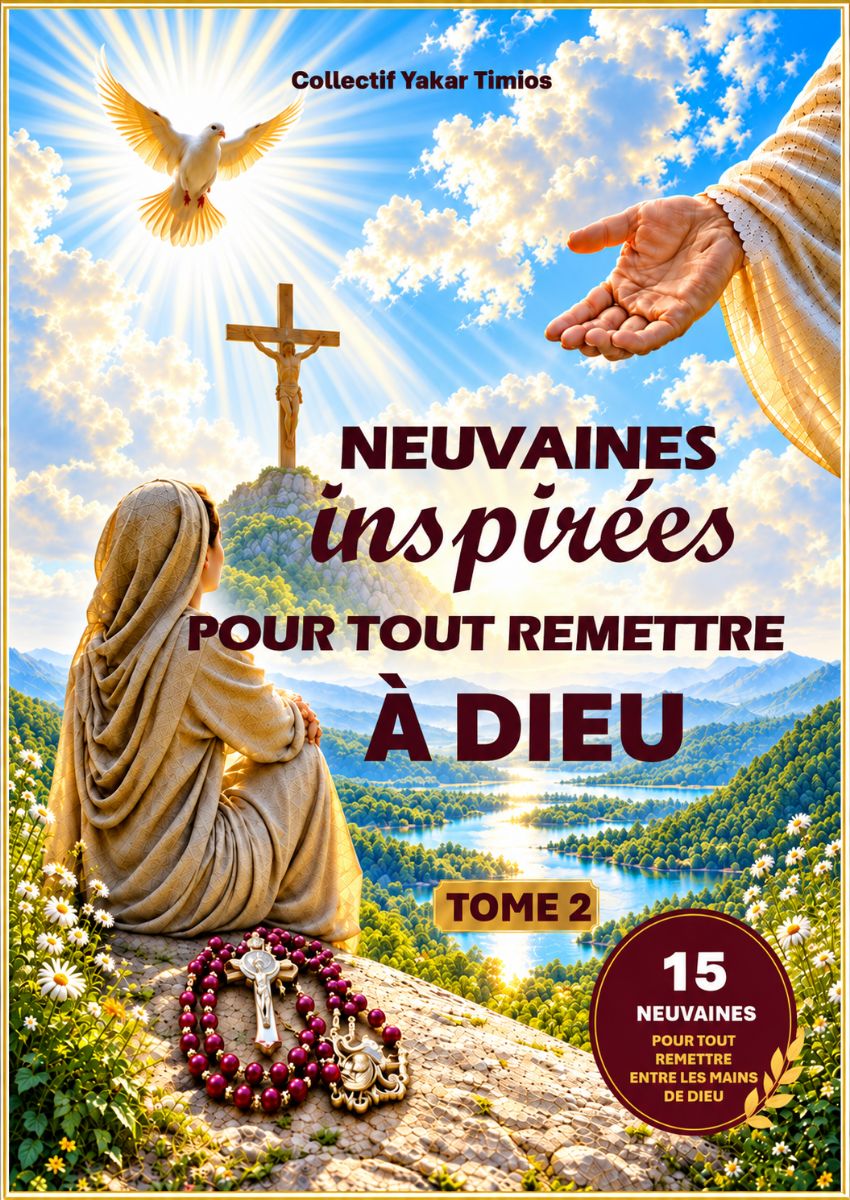 Couverture de Neuvaines inspirées pour tout remettre à Dieu — Tome 2